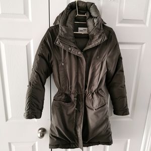 Lightweight winter jacket,light military green